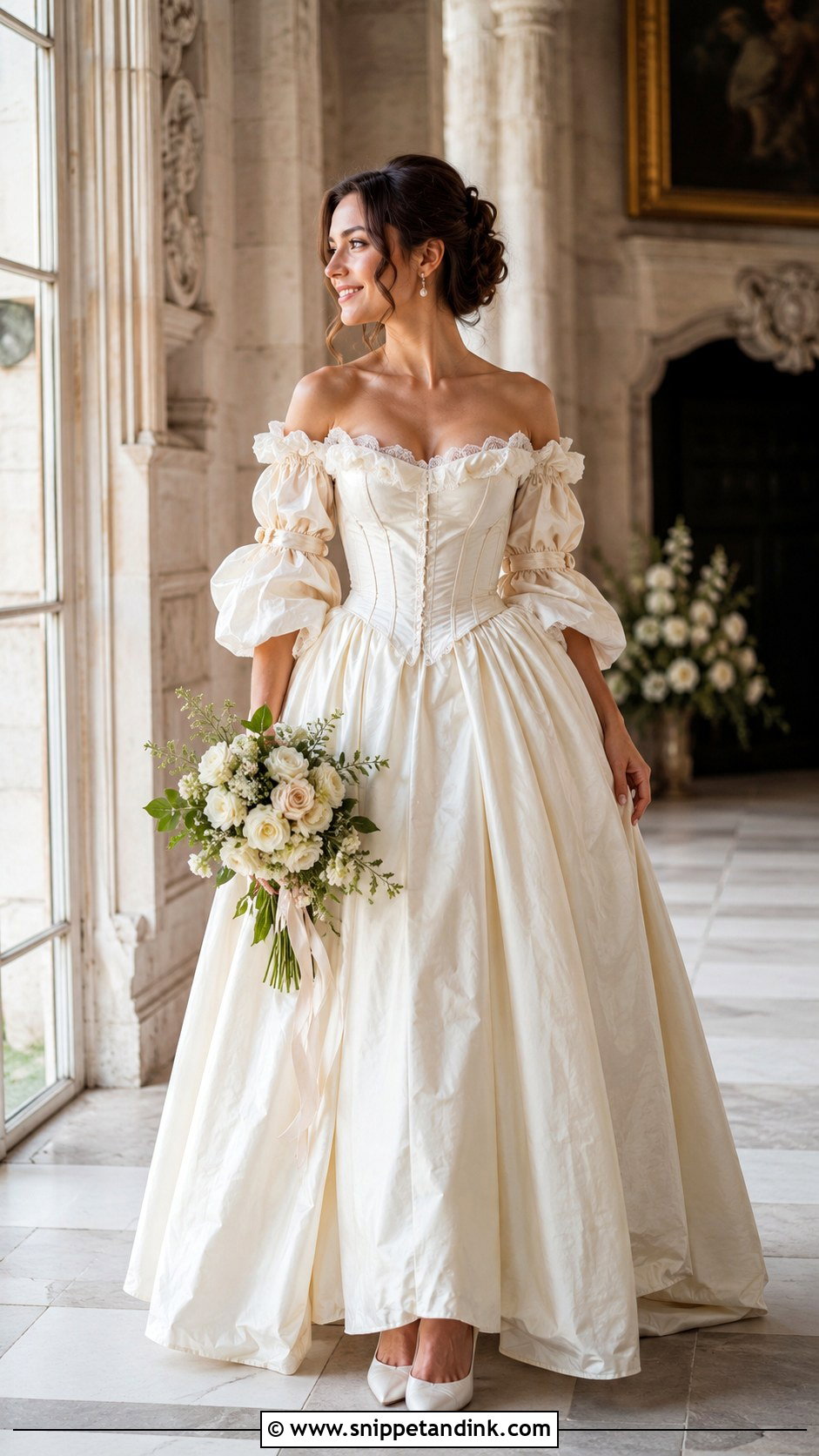 Rococo Corset Wedding Dress - Snippet and Ink - 25 Rococo Wedding Dress Ideas