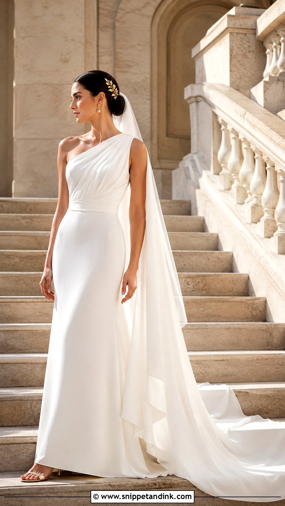 Roman Wedding Dress With Train - Snippet and Ink - 20 Roman Wedding Dress Ideas