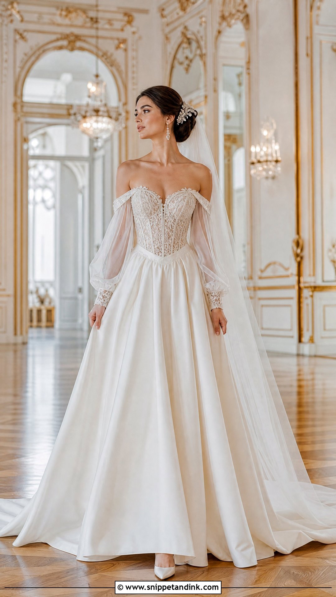 Romanian Corset Wedding Dress - Snippet and Ink - 20 European Wedding Dress Ideas