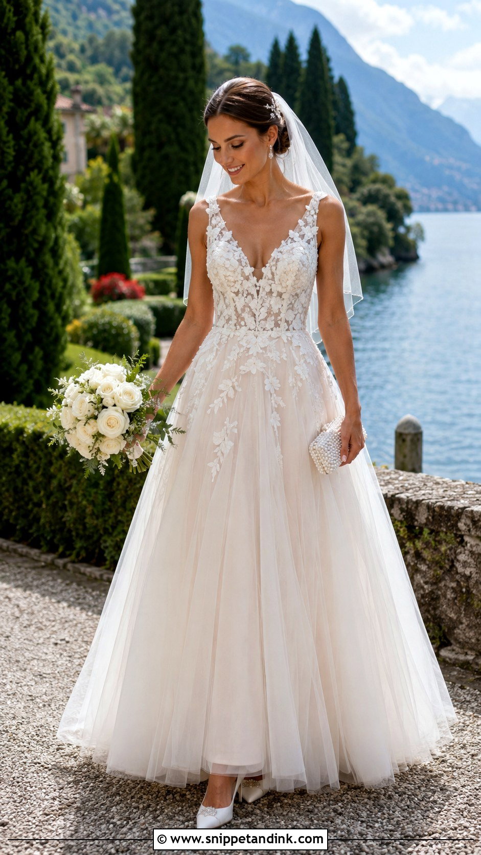 Romantic German Tulle Wedding Dress - Snippet and Ink - 20 German Wedding Dress Ideas