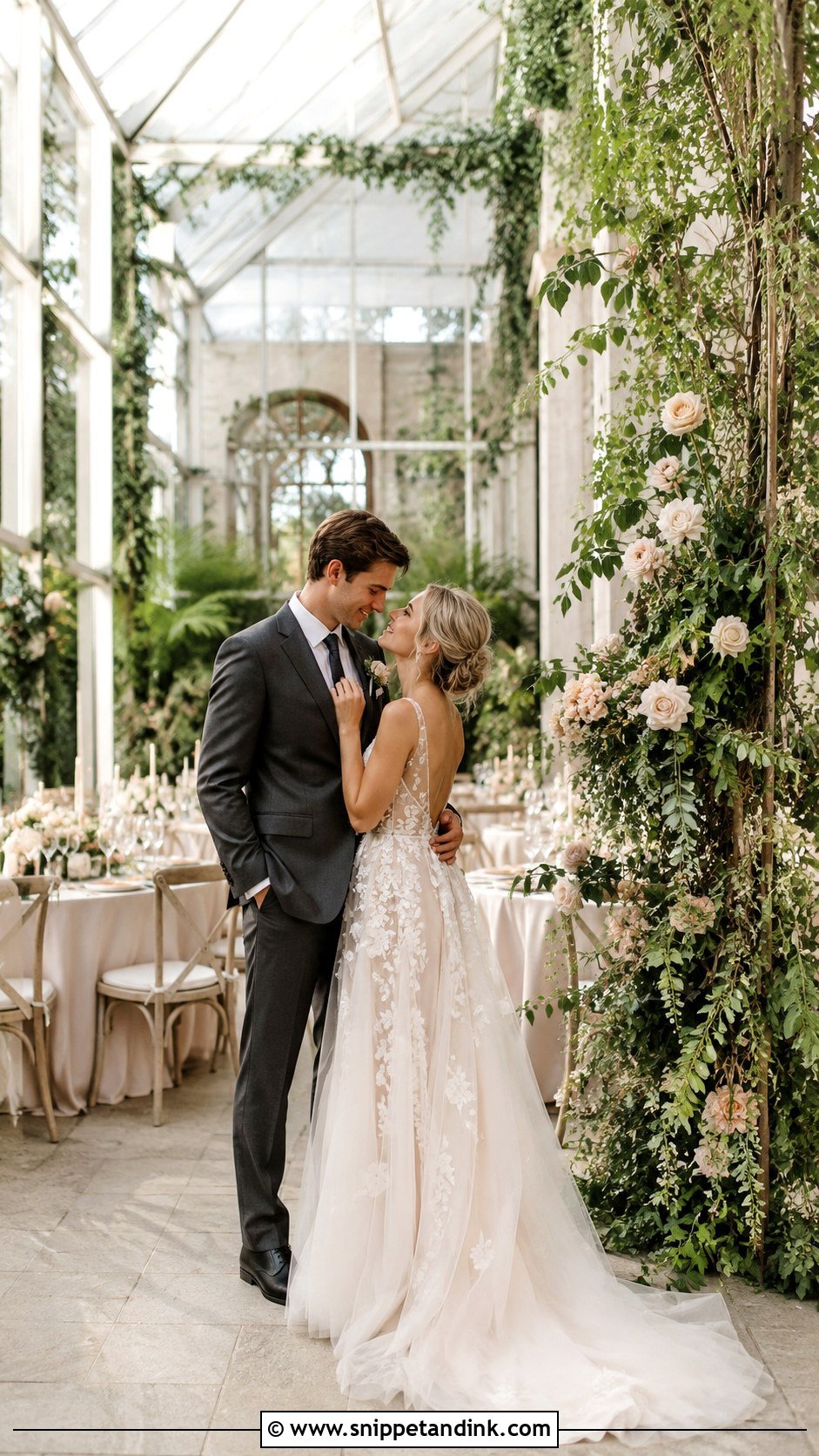 Romantic London Conservatory Wedding - Snippet and Ink - 20 London Wedding Aesthetic Ideas