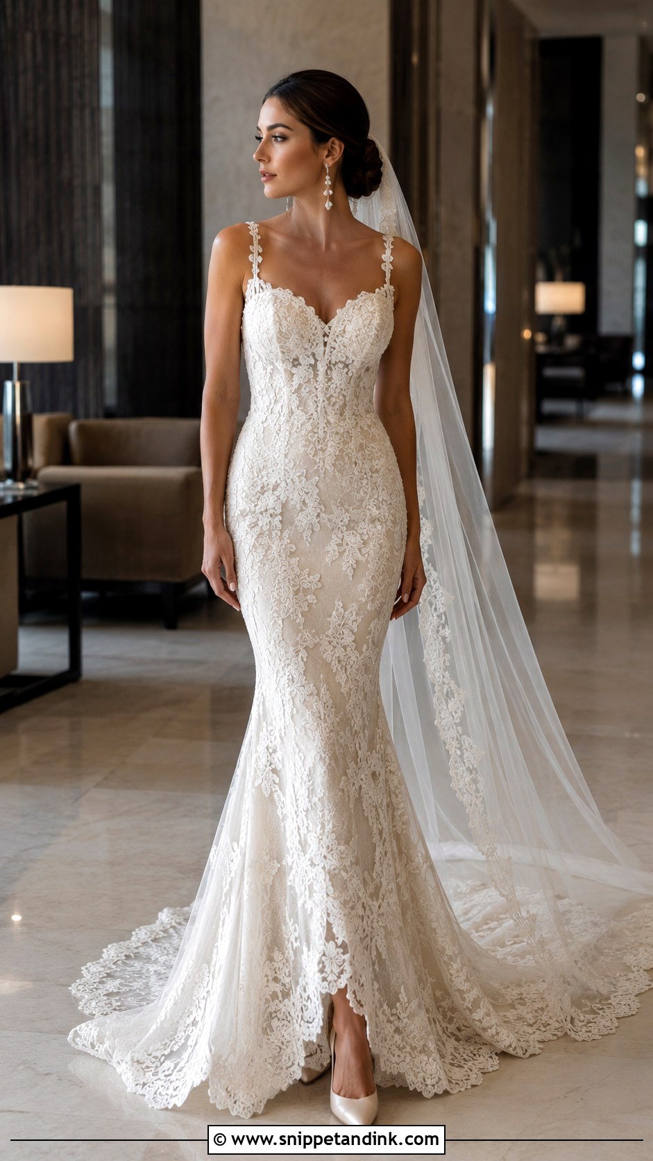 Romantic Mermaid Wedding Dress - Snippet and Ink - 20 Romantic Wedding Dresses