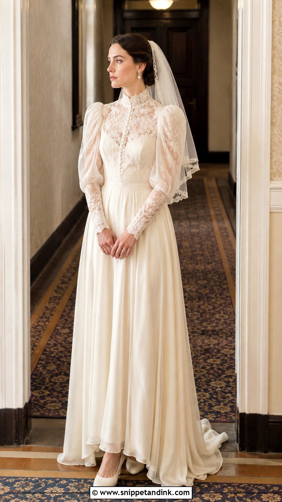 Romantic Vintage Wedding Dress - Snippet and Ink - 20 Romantic Wedding Dresses