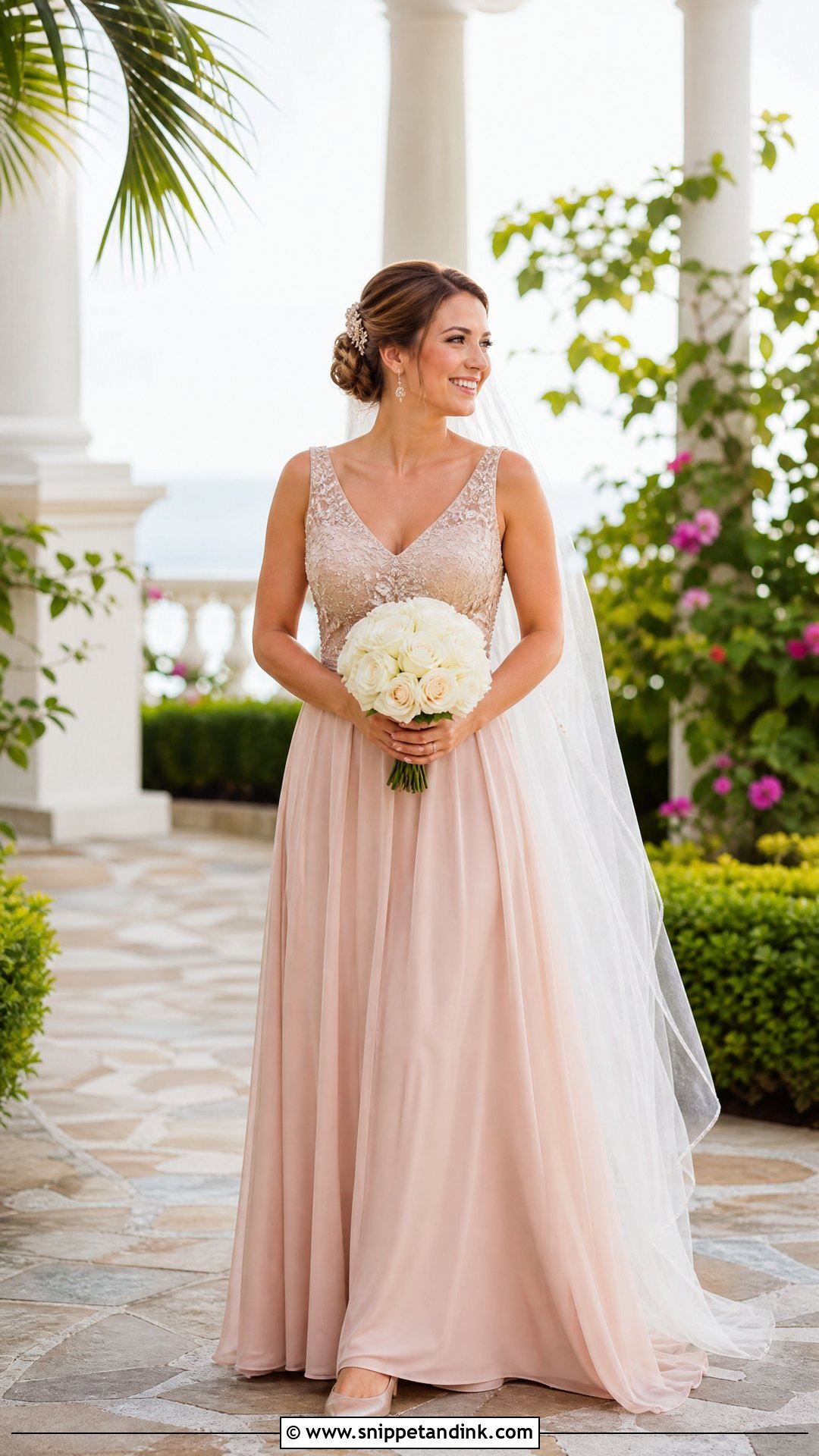 Rose Gold Empire Waist Wedding Dress - Snippet and Ink - 20 Rose Gold Wedding Dress the Bride Ideas
