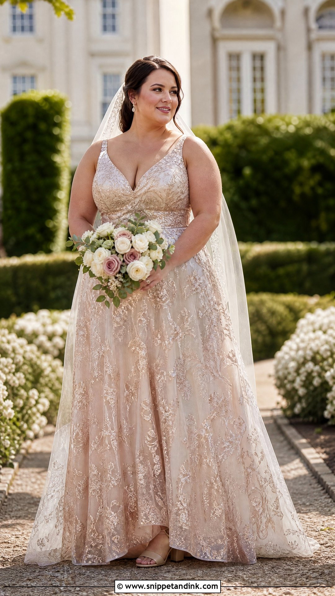 Rose Gold Plus Size Wedding Dress - Snippet and Ink - 20 Rose Gold Wedding Dress the Bride Ideas