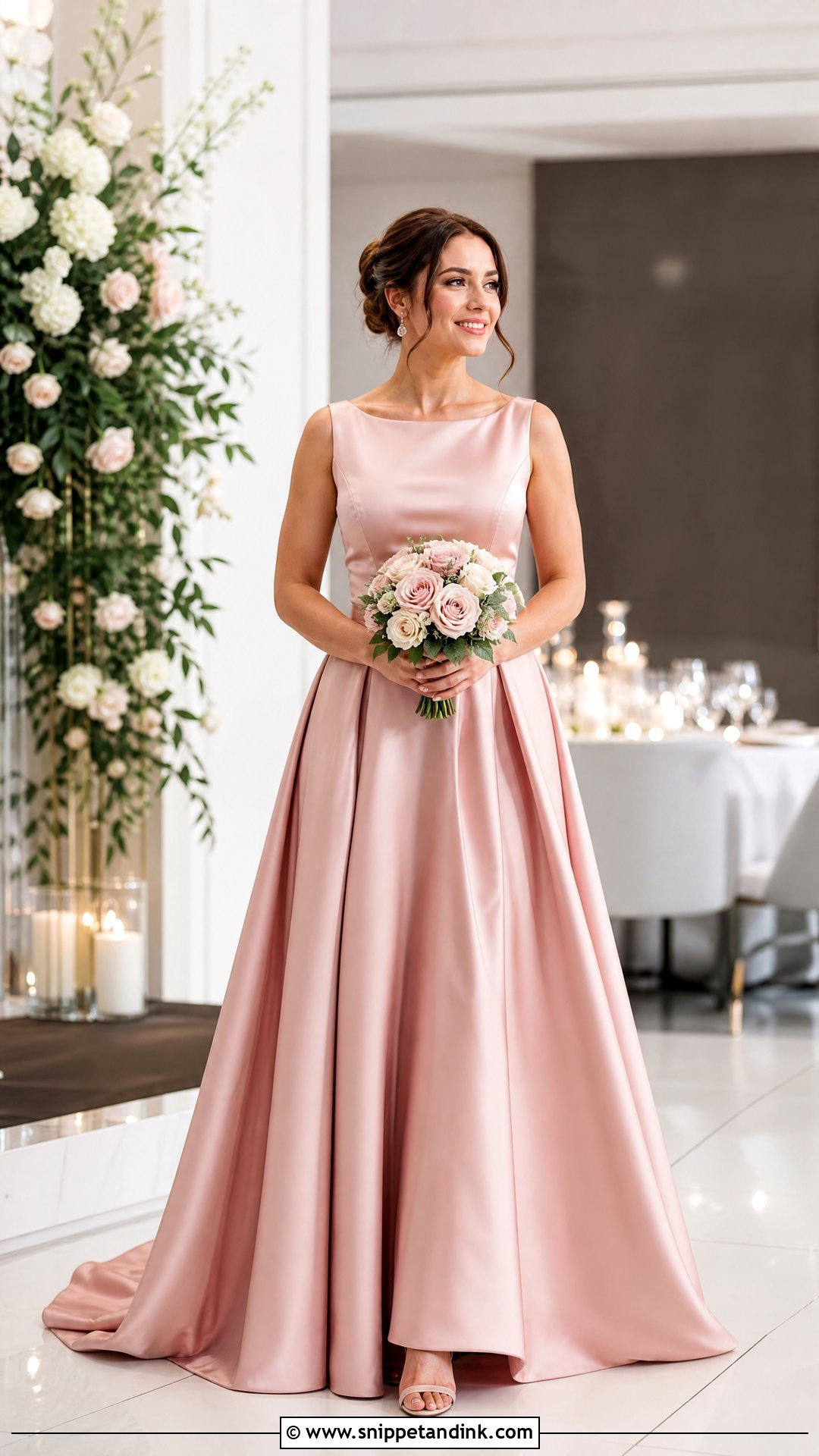 Rose Pink Bridal Dress - Snippet and Ink - 25 Pink Bridal Dress Ideas