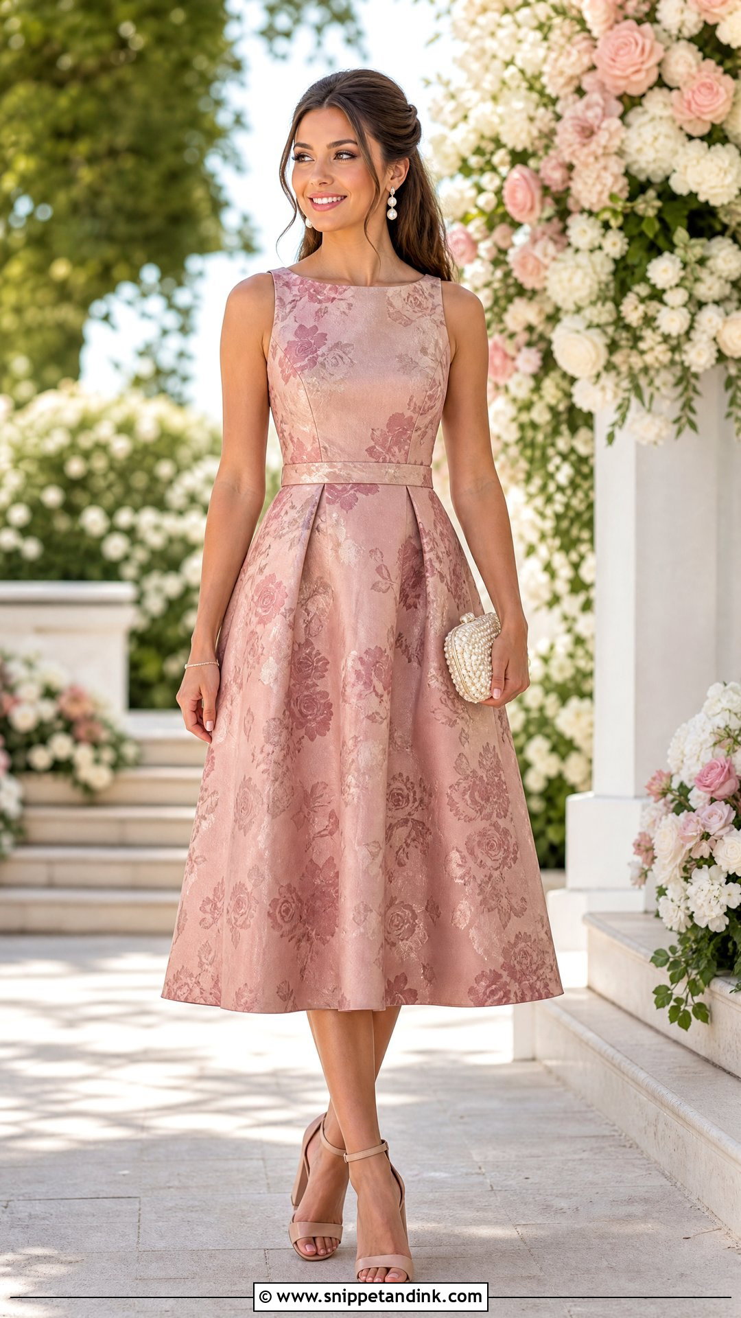 Rose Princess Wedding Guest Dress - Snippet and Ink - 20 Rose Princess Dress Ideas
