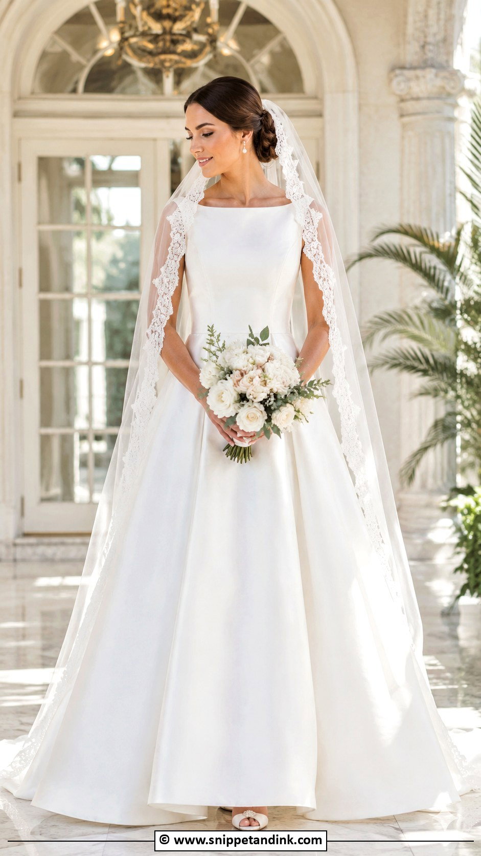 Royal A Line Wedding Dress - Snippet and Ink - 35 Royal Wedding Dress Ideas