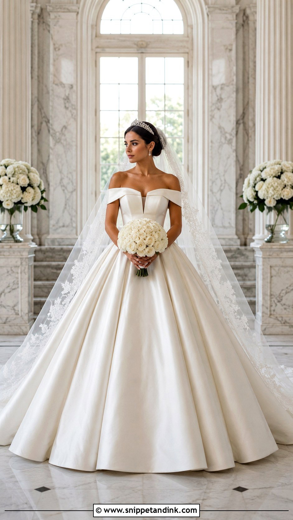 Royal Ball Gown Bridal Dress - Snippet and Ink - 20 Bridal Dress Aesthetic Ideas
