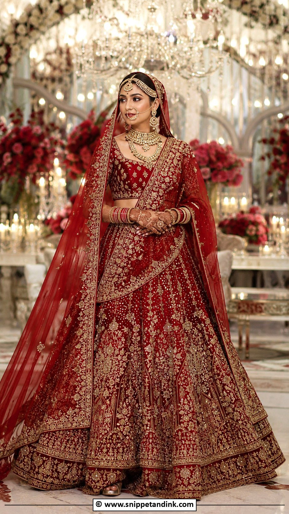 Royal Barat Bride Lehenga - Snippet and Ink - 30 Barat Bride Ideas