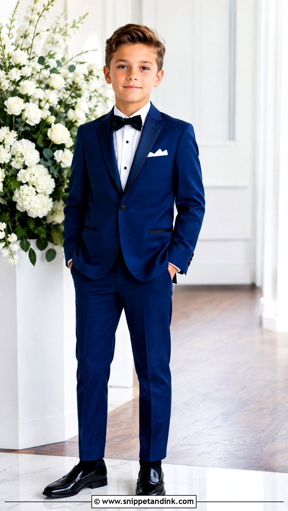 Royal Blue Boys Wedding Tuxedo - Snippet and Ink - 20 Kids Tuxedo Boys Wedding Ideas