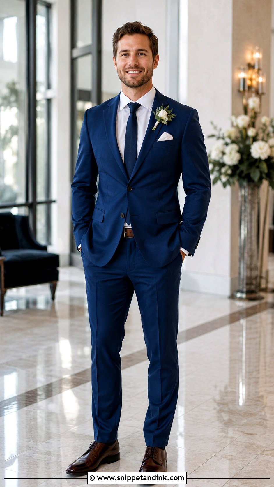 Royal Blue Groomsman Suit - Snippet and Ink - 20 Groomsman Suits