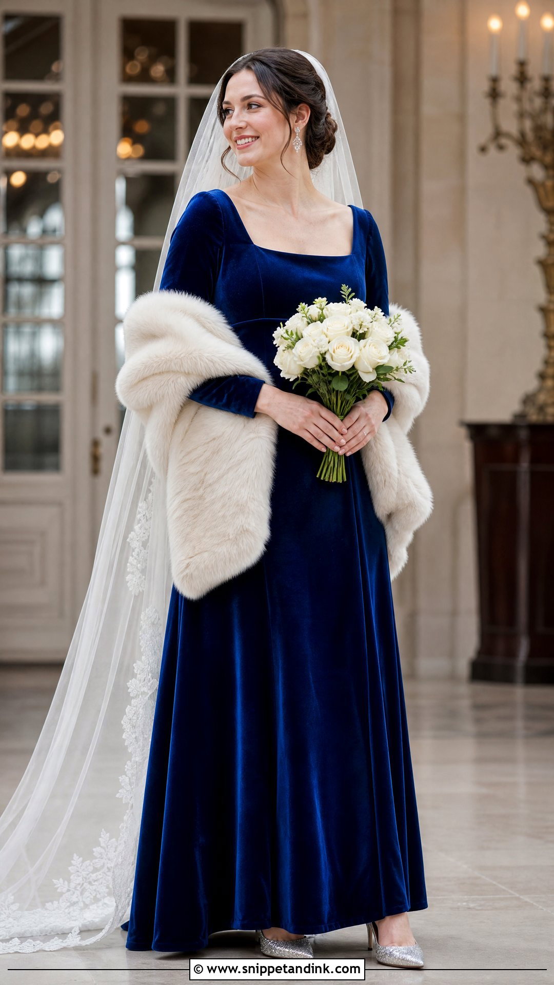 Royal Blue Velvet Wedding Dress - Snippet and Ink - 20 Royal Blue Wedding Dress the Bride Ideas