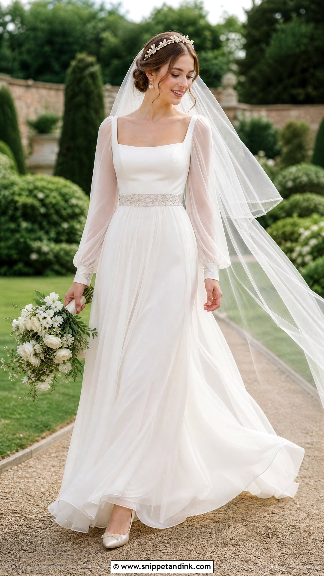 Royal Empire Waist Wedding Dress - Snippet and Ink - 20 Royal Wedding Dress Royalty Ideas