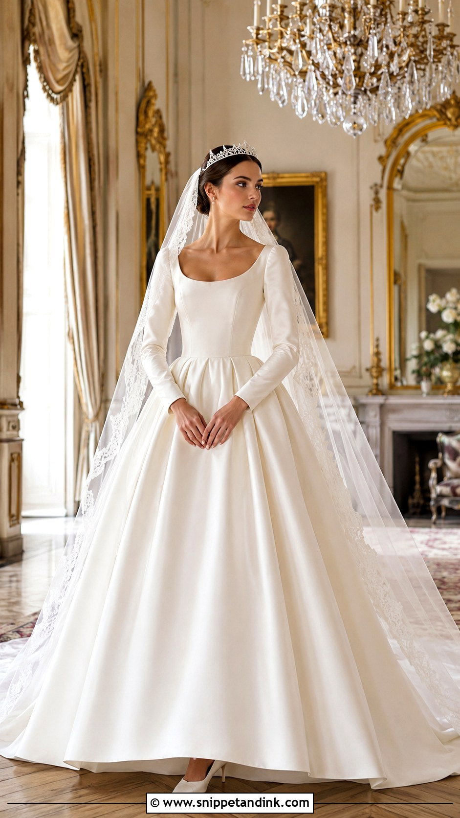 Royal English Ball Gown Wedding Dress - Snippet and Ink - 20 English Wedding Dress Ideas