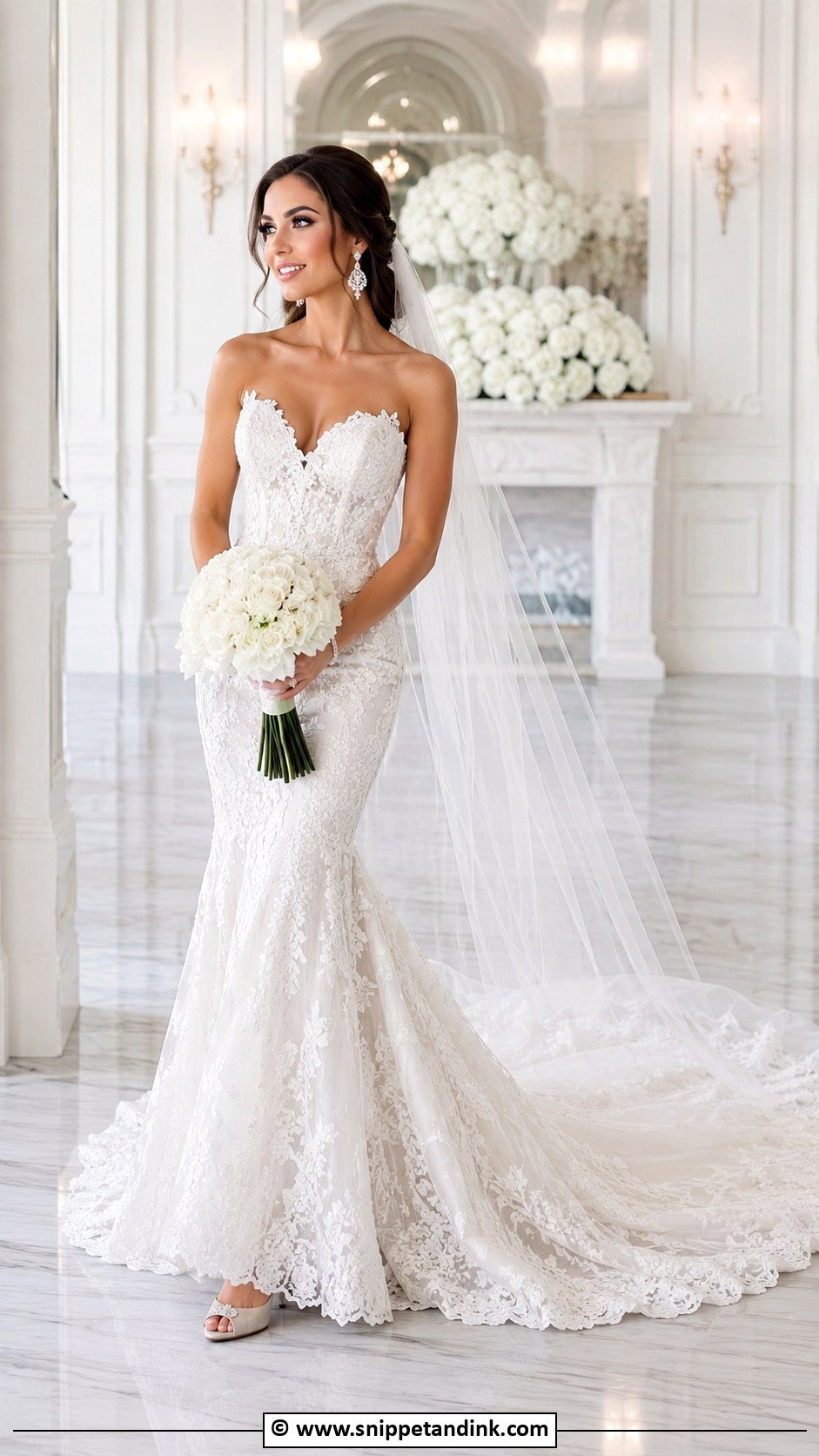 Royal Mermaid Wedding Dress - Snippet and Ink - 35 Royal Wedding Dress Ideas