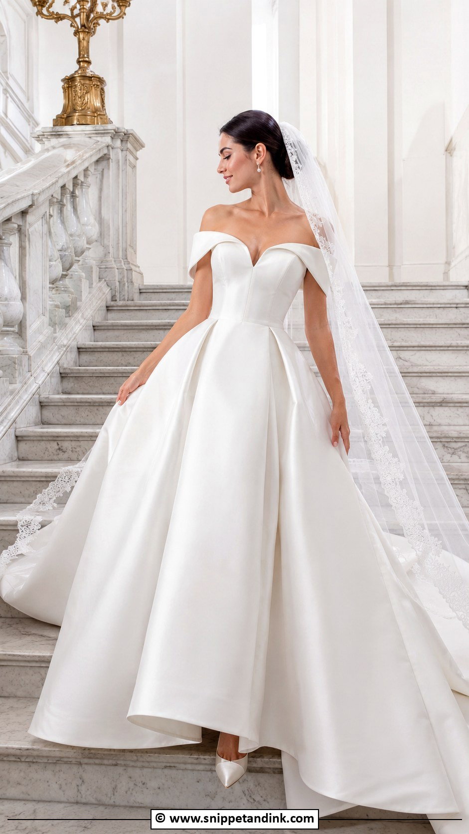 Royal Mikado Wedding Dress - Snippet and Ink - 35 Royal Wedding Dress Ideas