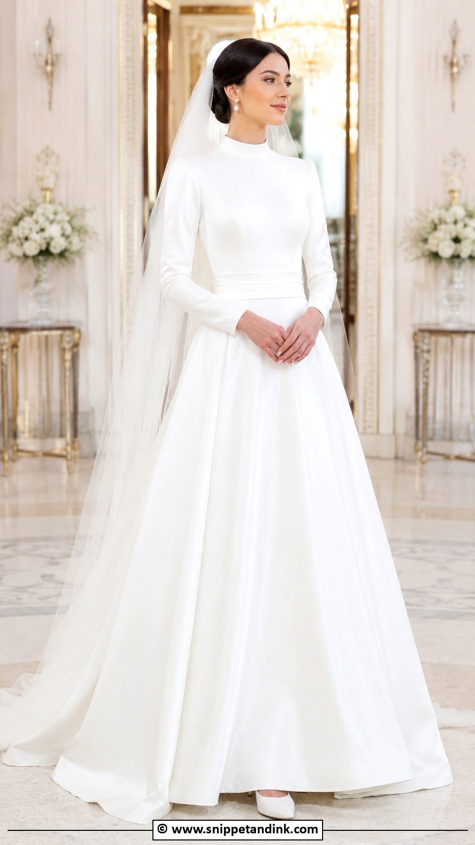Royal Modest Wedding Dress - Snippet and Ink - 35 Royal Wedding Dress Ideas