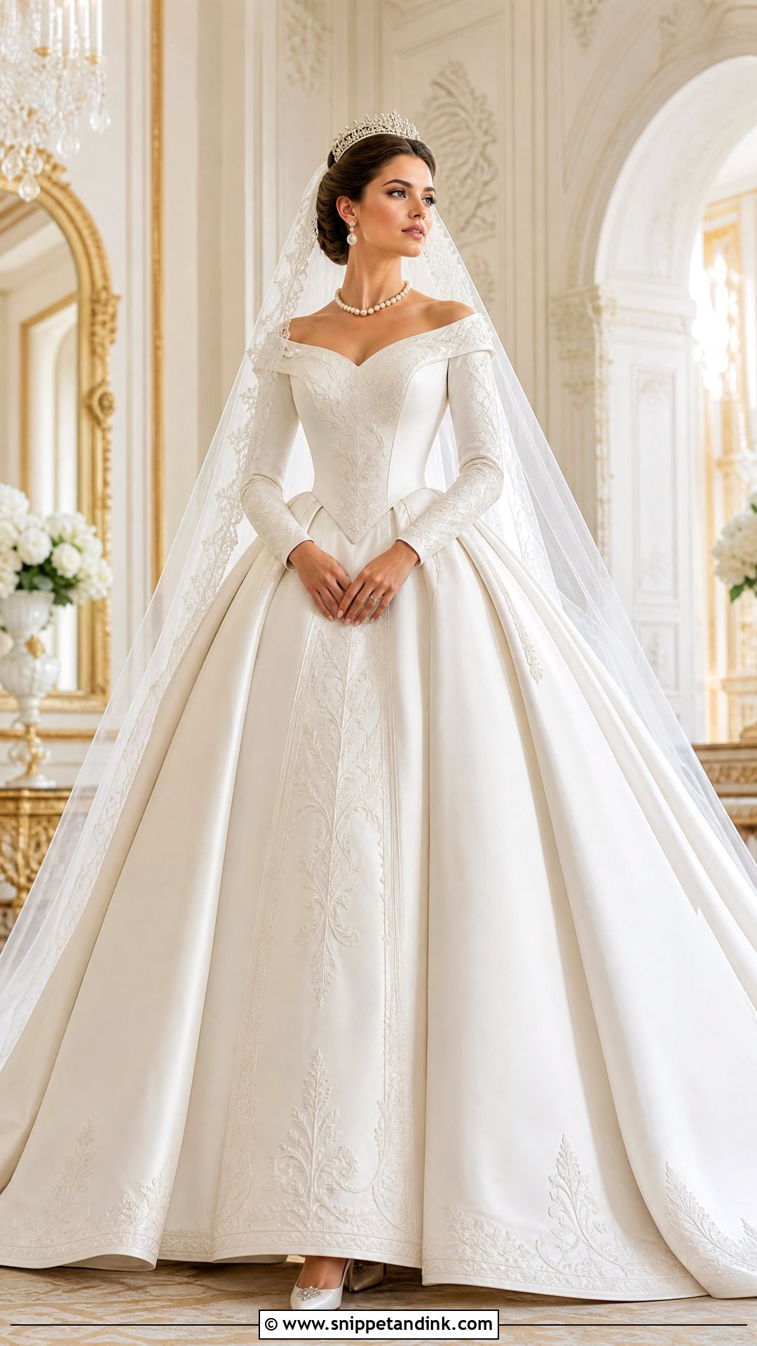 Royal Princess Wedding Gown - Snippet and Ink - 25 Princess Wedding Gown Ideas
