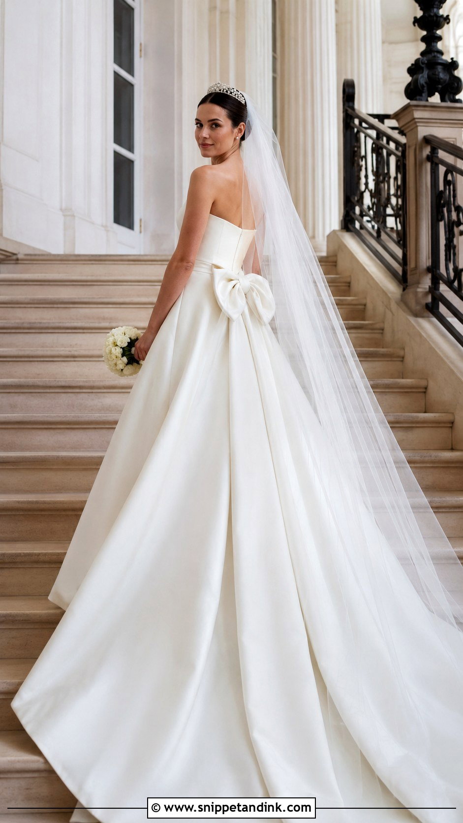 Royal Wedding Dress With Bow - Snippet and Ink - 20 Royal Wedding Dress Queens Ideas