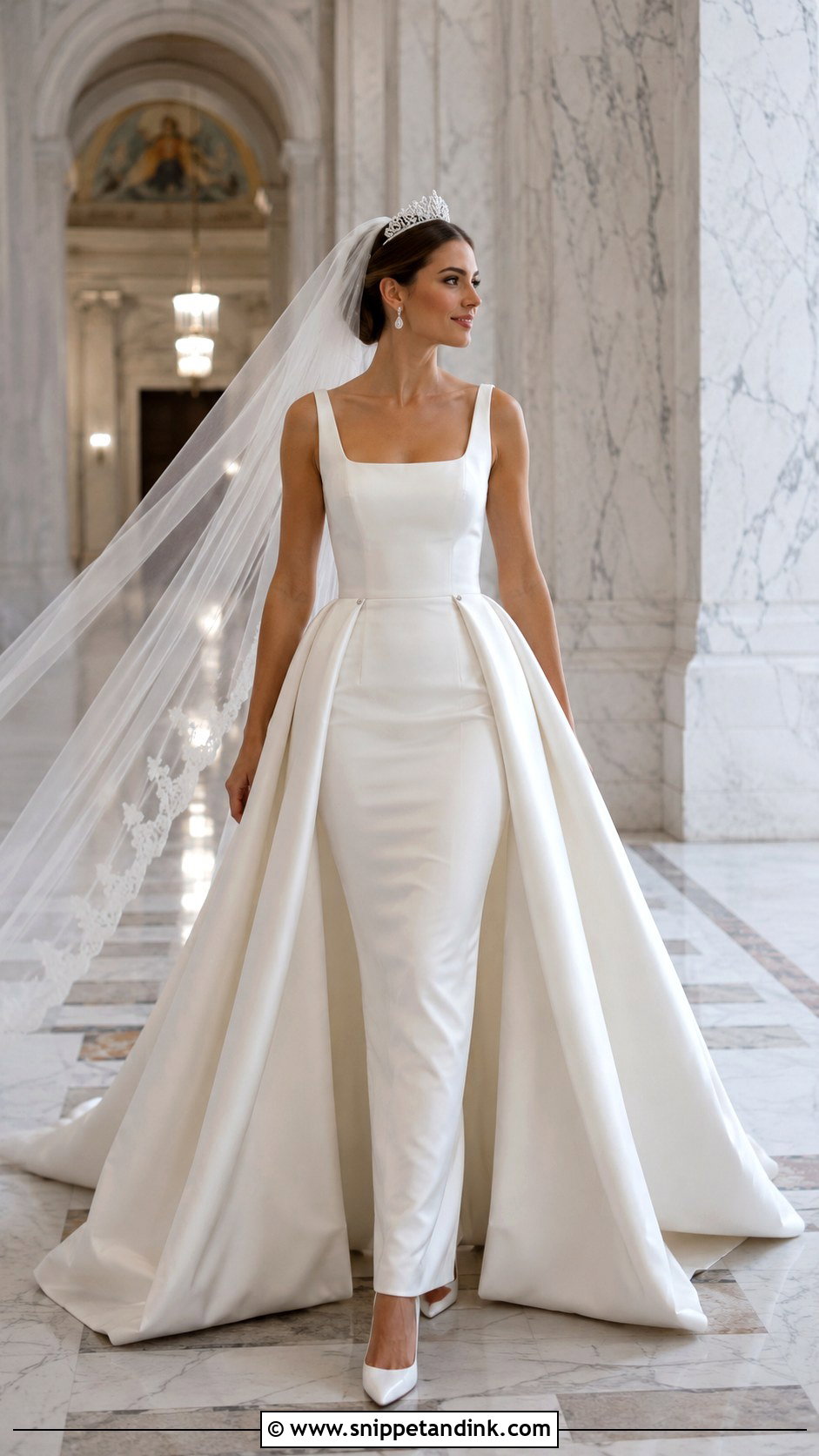Royal Wedding Dress With Detachable Train - Snippet and Ink - 20 Royal Wedding Dress Queens Ideas