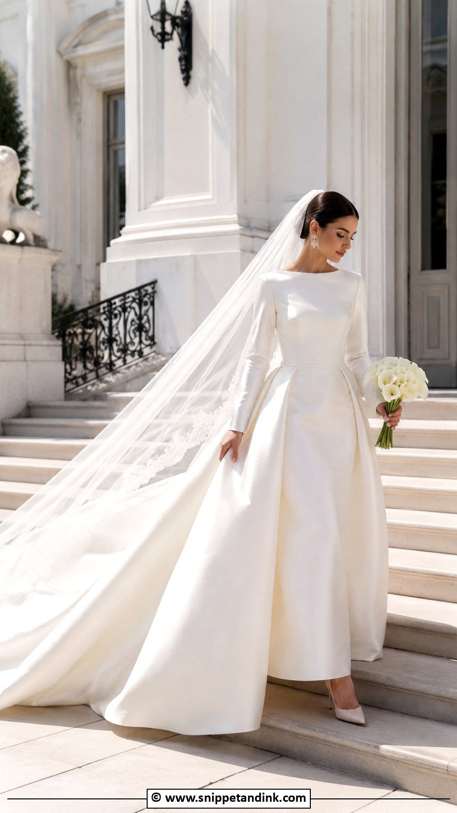 Royal Wedding Dress With Train - Snippet and Ink - 30 Fantasy Inspired Wedding Dress Ideas