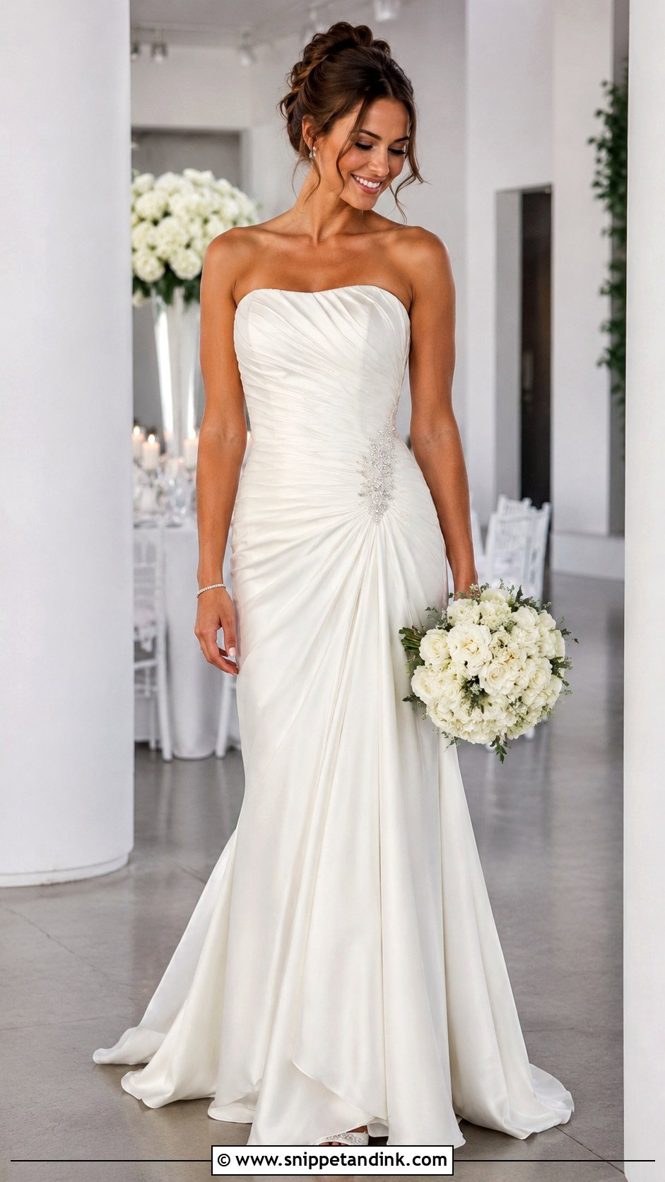 Ruched Bodice Wedding Dress - Snippet and Ink - 25 2008 Wedding Dresses