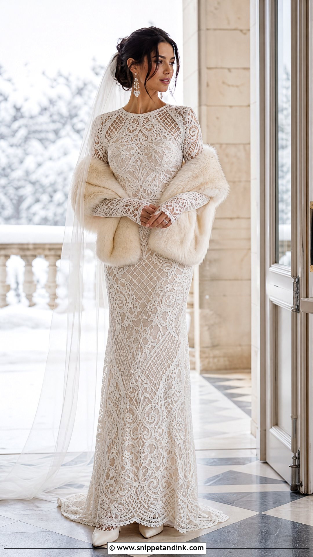 Rue De Seine Winter Wedding Dress - Snippet and Ink - 25 Rue De Seine Wedding Dress Ideas