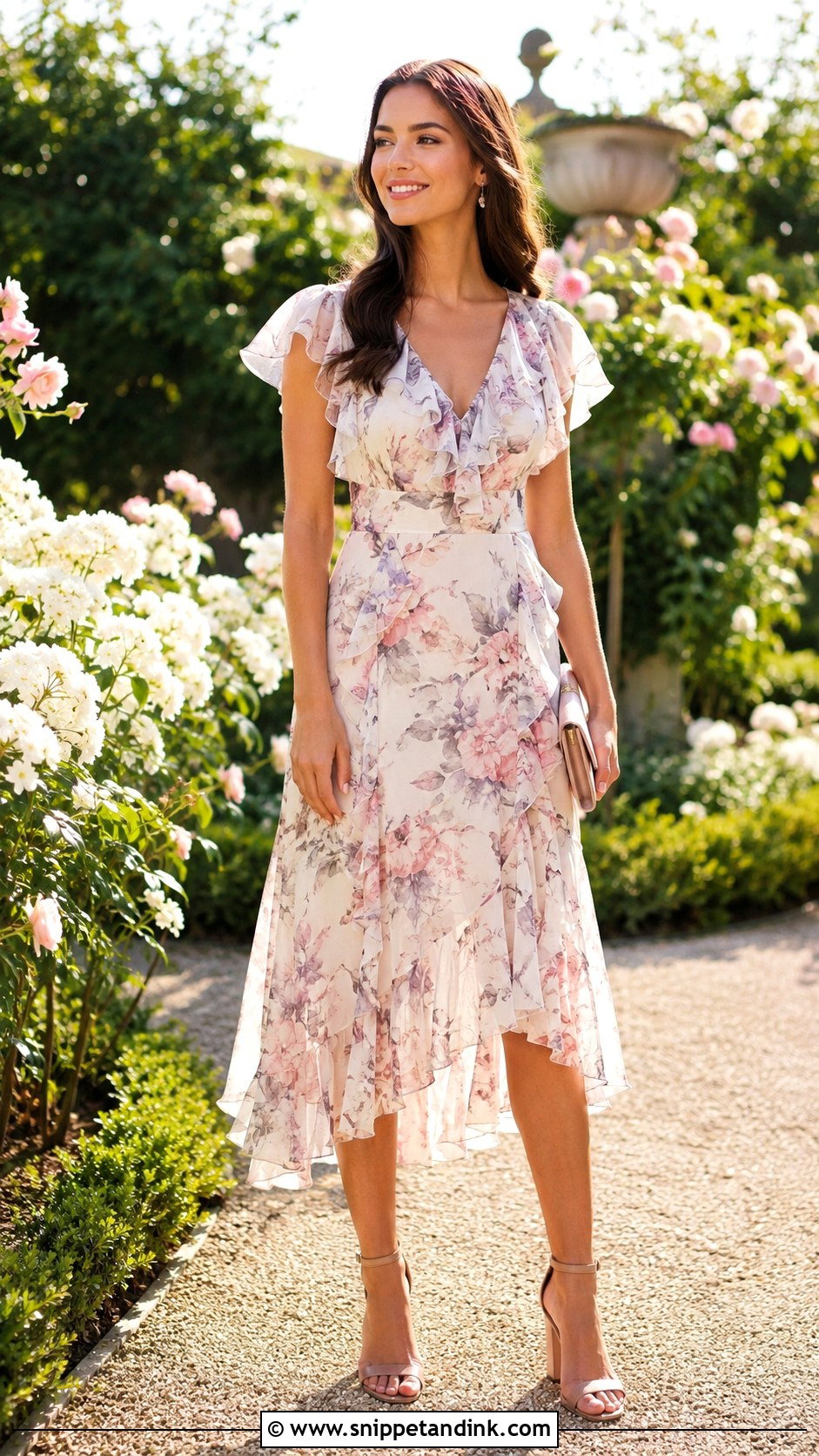 Ruffle Garden Party Dress - Snippet and Ink - 30 Garden Party Dresses