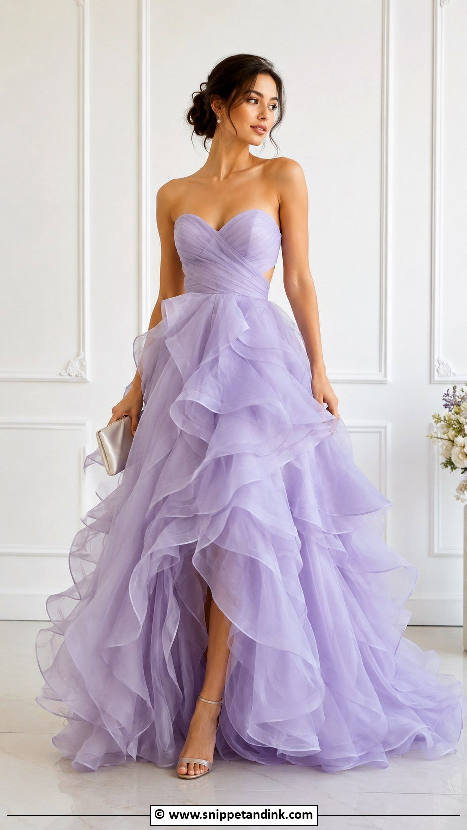 Ruffle Princess Gown - Snippet and Ink - 35 Princess Gown Ideas