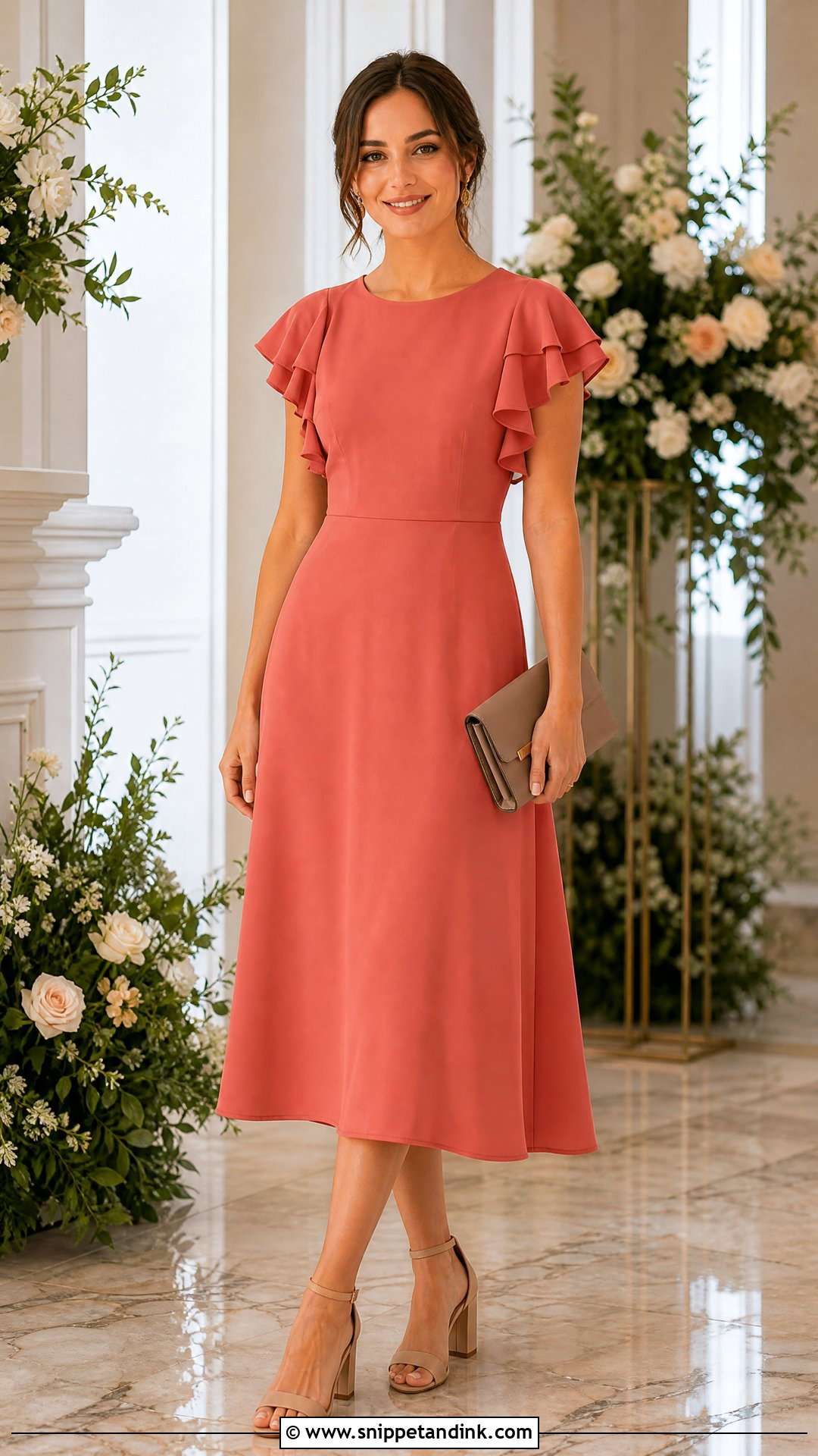 Ruffle Sleeve Holy Matrimony Dress - Snippet and Ink - 25 Holy Matrimony Dress Ideas