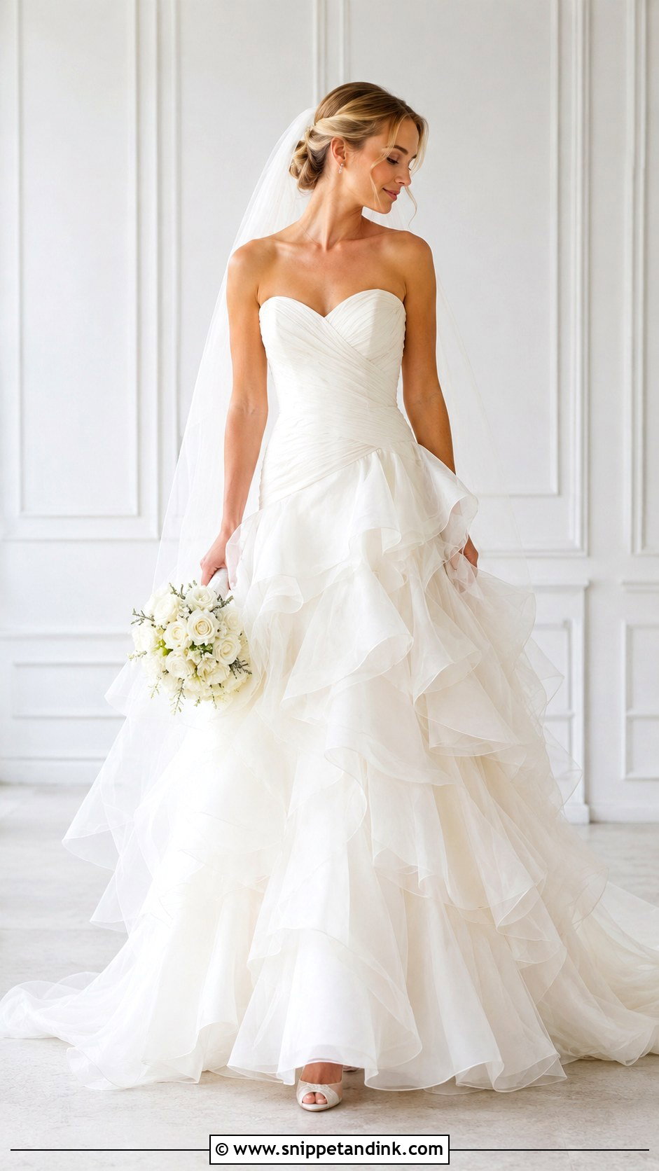 Ruffle Wedding Dress - Snippet and Ink - 25 2008 Wedding Dresses