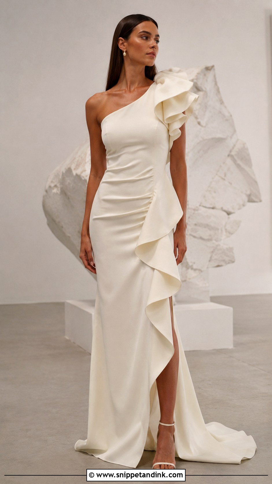 Ruffle Wedding Dress - Snippet and Ink - 25 Avant Garde Wedding Dress Ideas