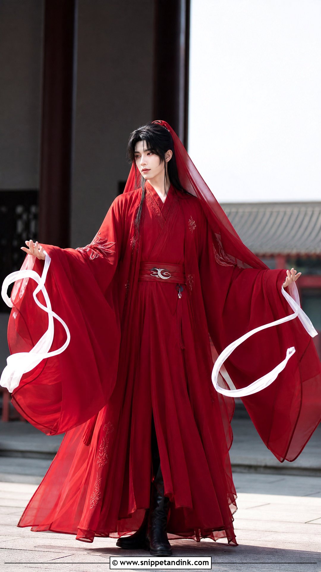 Ruoye Xie Lian Wedding Dress - Snippet and Ink - 20 Xie Lian Wedding Dress Ideas