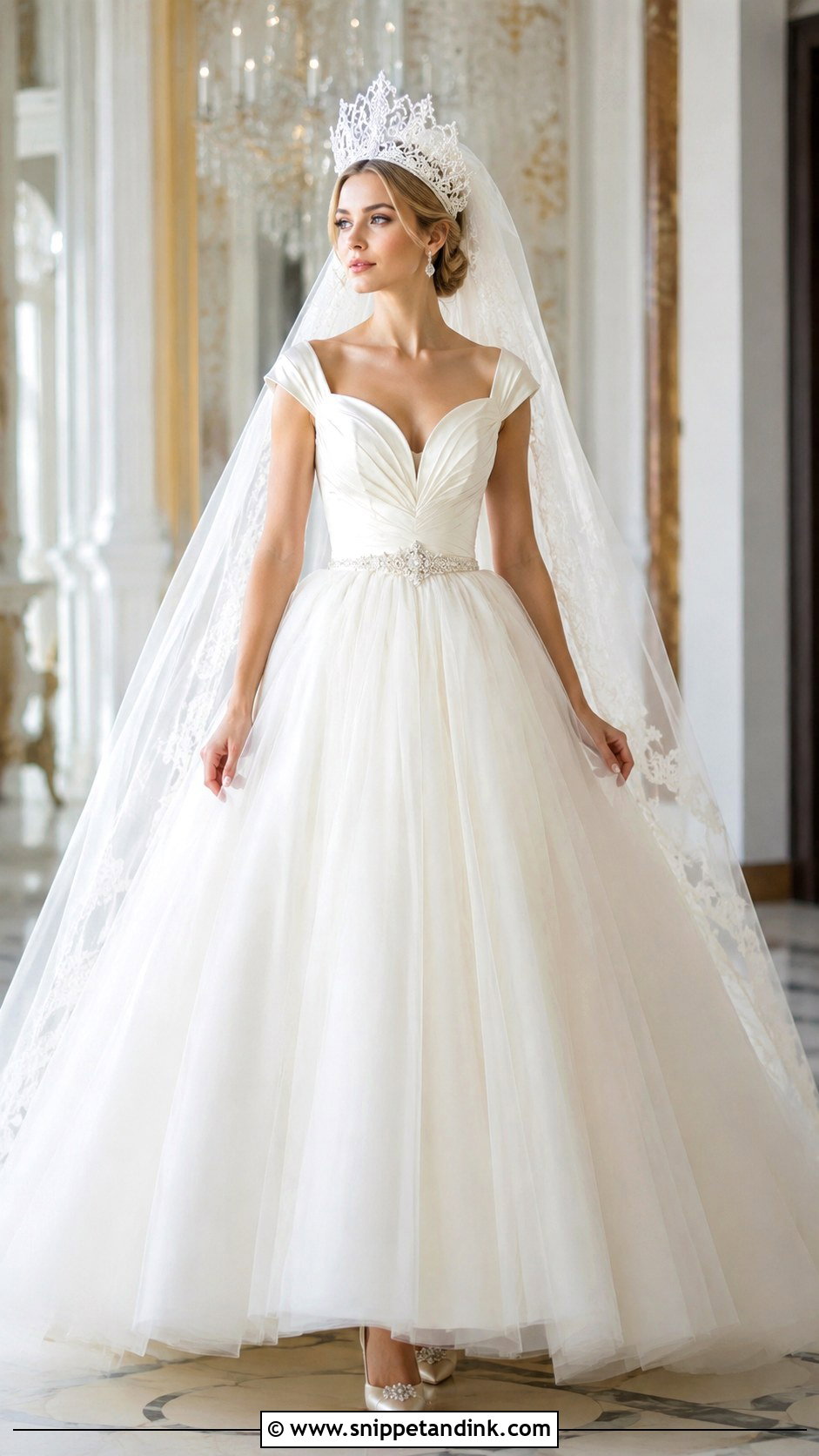Russian Princess Wedding Dress With Full Skirt - Snippet and Ink - 25 Russian Wedding Dress Ideas
