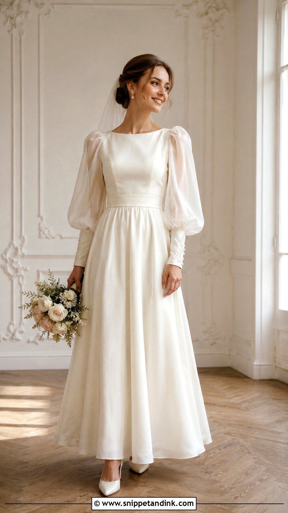 Russian Wedding Dress With Puff Sleeves - Snippet and Ink - 25 Russian Wedding Dress Ideas