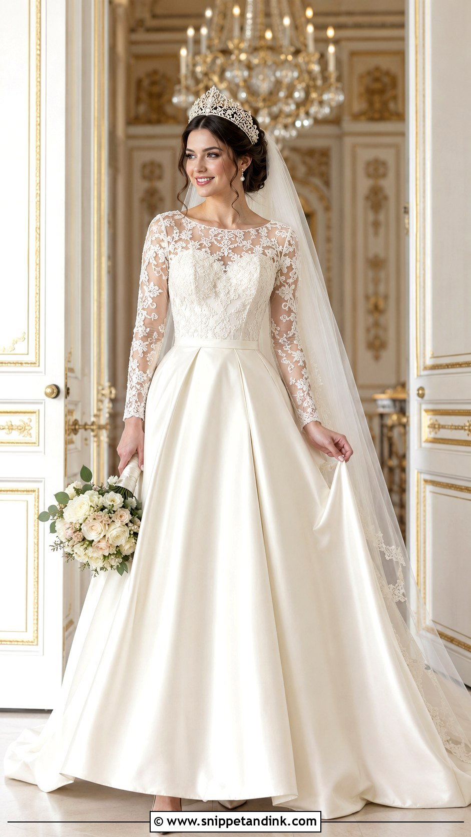 Russian Wedding Dress With Satin Skirt - Snippet and Ink - 25 Russian Wedding Dress Ideas