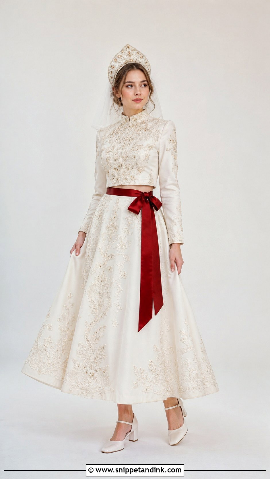 Russian Wedding Dress With Two Piece Set - Snippet and Ink - 25 Russian Wedding Dress Ideas