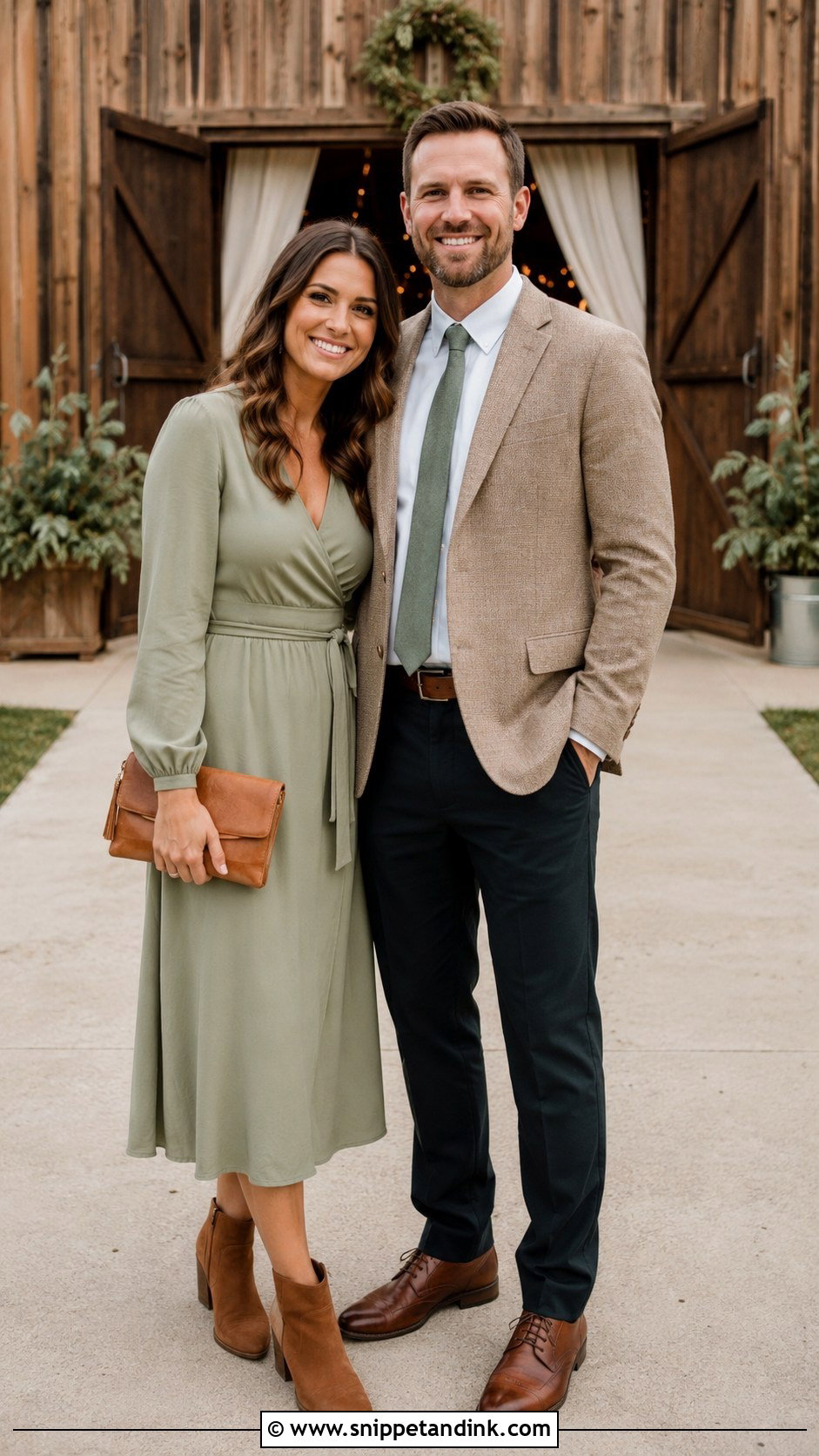 Rustic Barn Parent Wedding Outfit - Snippet and Ink - 20 Parents Wedding Outfit Ideas