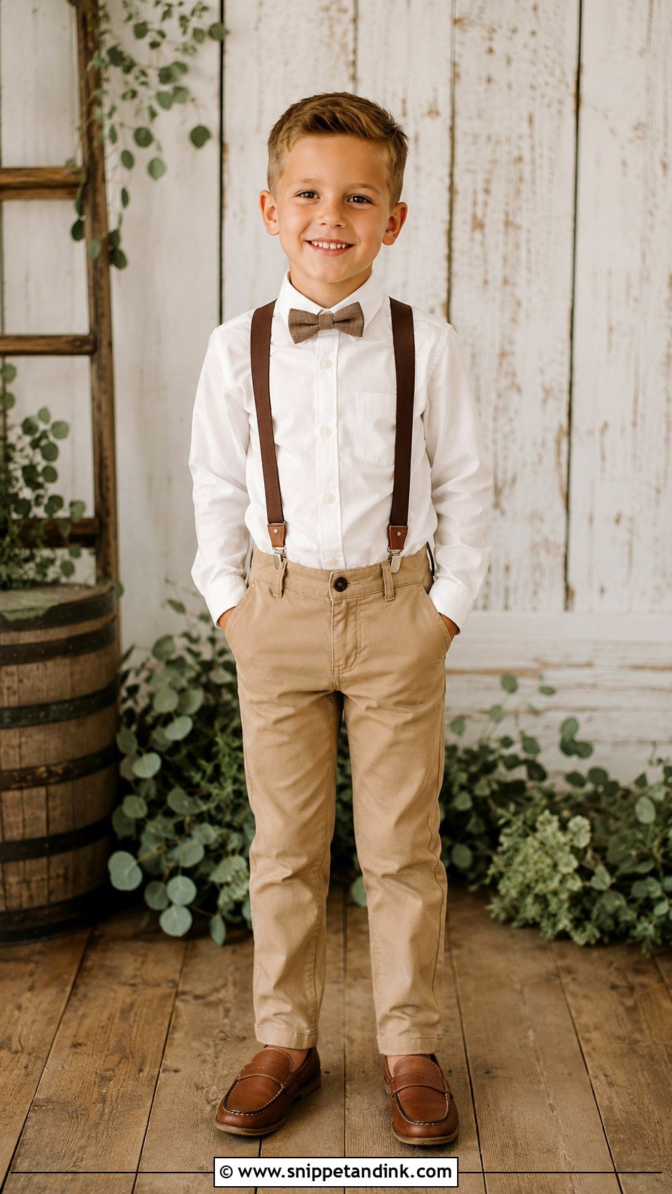 Rustic Boys Wedding Outfit - Snippet and Ink - 25 Kids Wedding Outfits Boys