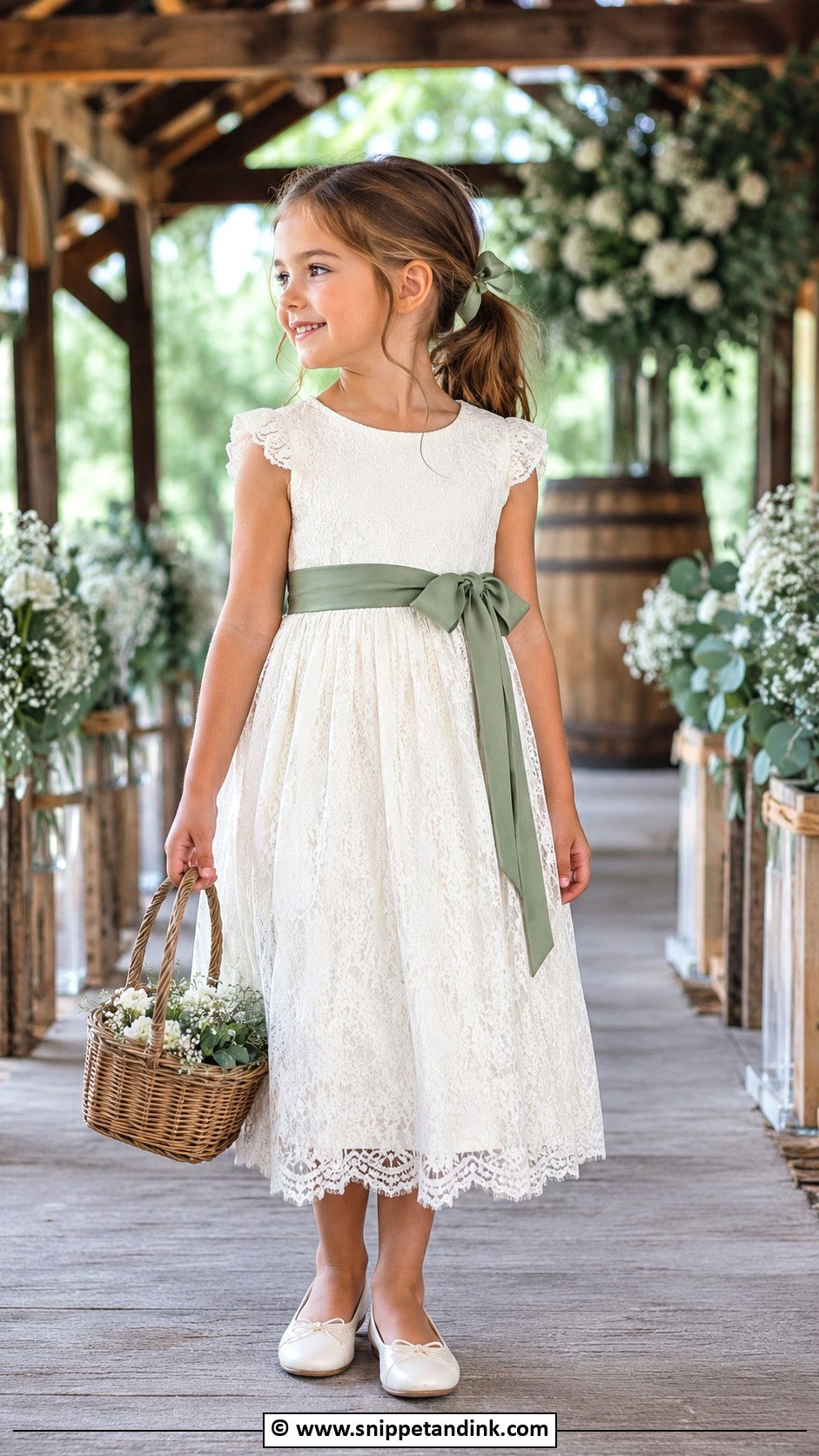 Rustic Kids Wedding Dress - Snippet and Ink - 30 Kids Wedding Dress Ideas