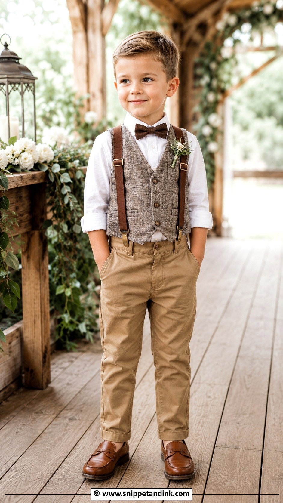 Rustic Wedding Boys Outfit - Snippet and Ink - 30 Boys Wedding Outfit Ideas