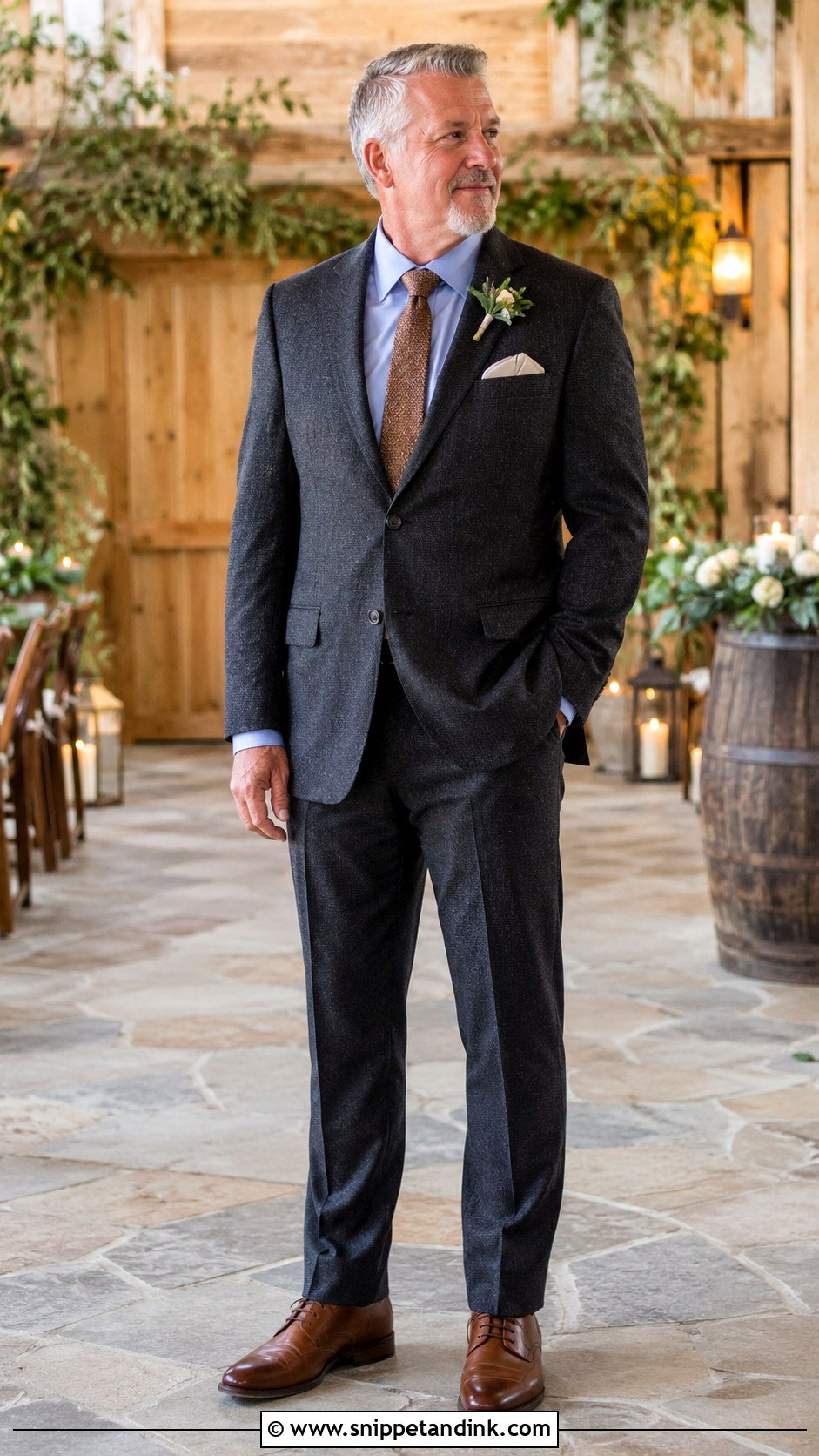 Rustic Wedding Father Of The Bride Outfit - Snippet and Ink - 30 Father of the Bride Outfit Ideas