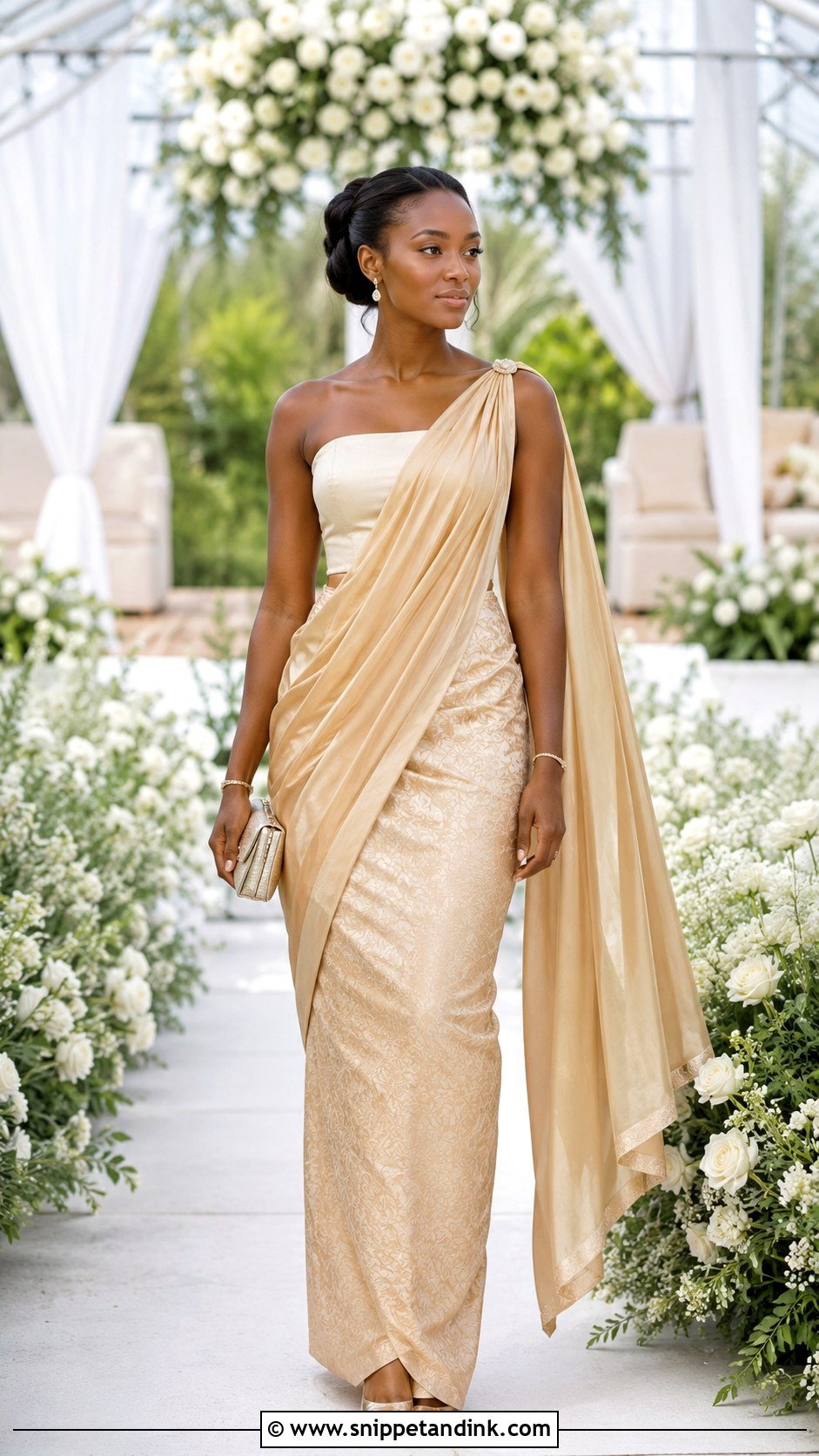 Rwandan Mushanana Bridal Outfit - Snippet and Ink - 20 African Bridal Ideas