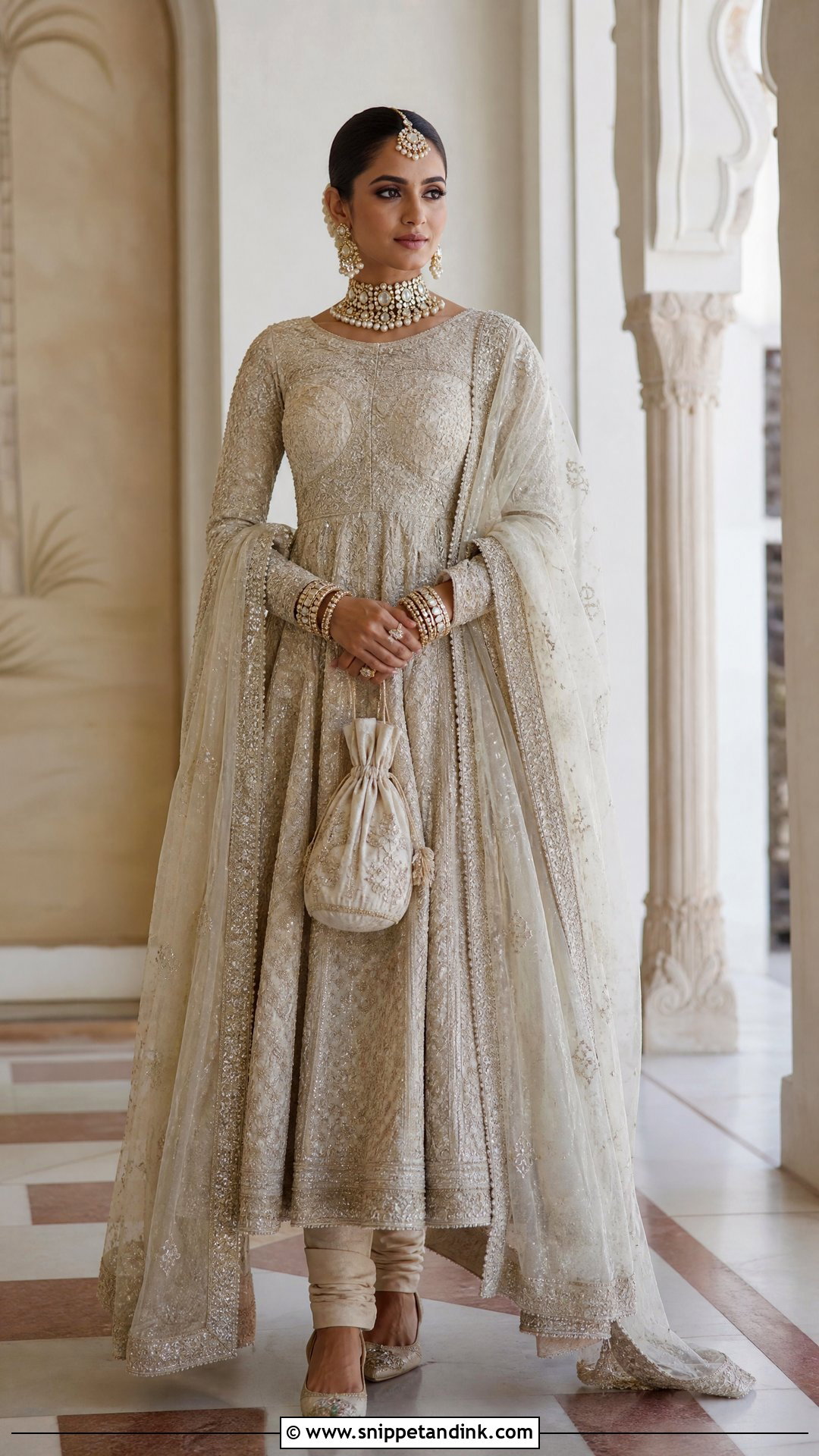 Sabyasachi Bridal Anarkali - Snippet and Ink - 20 Indian Bridal Wear Sabyasachi Brides Ideas