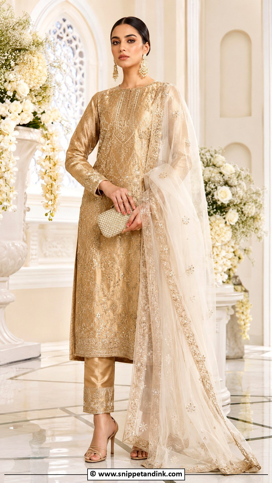 Sabyasachi Gold Suit - Snippet and Ink - 30 Sabyasachi Suits