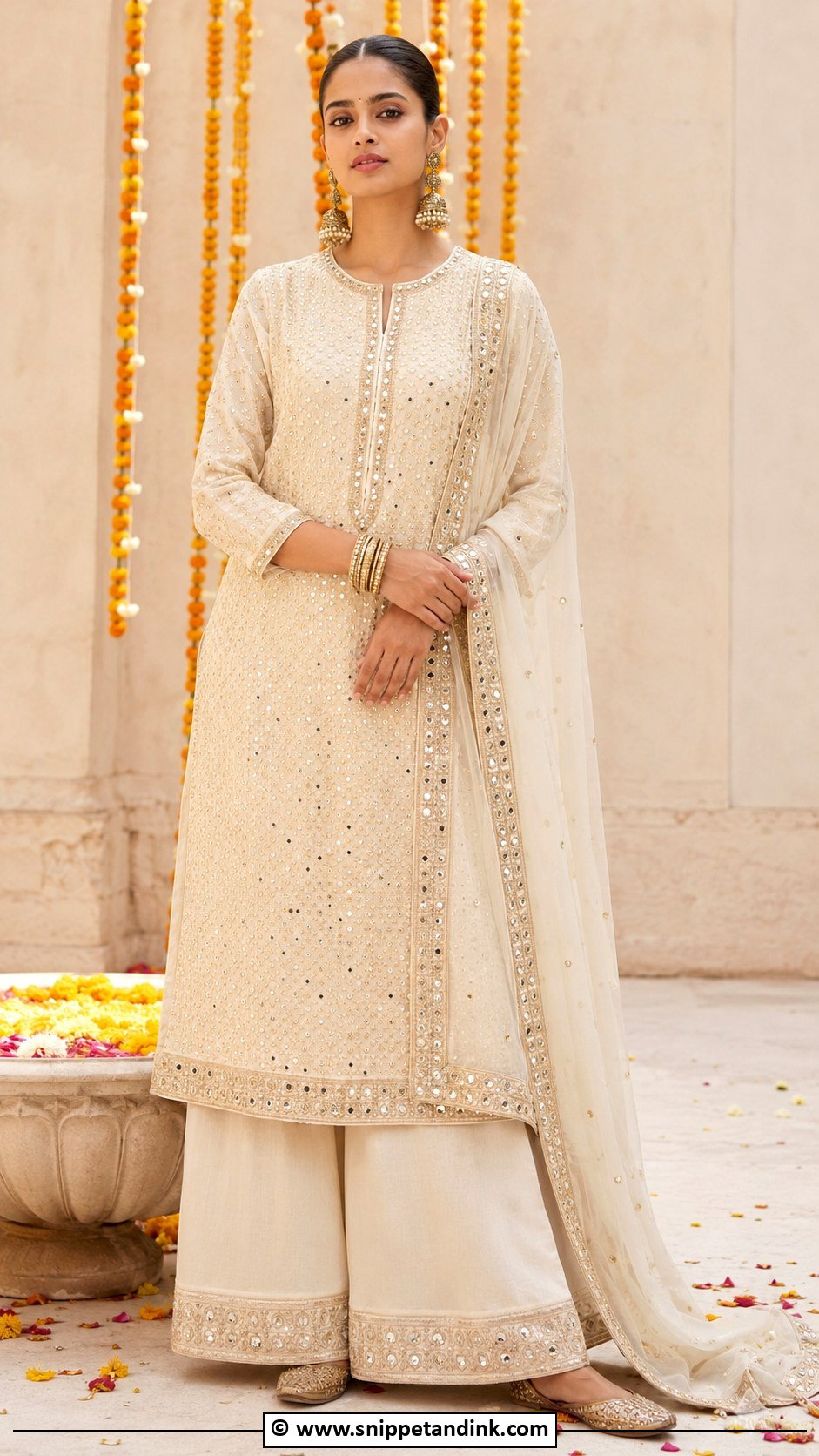 Sabyasachi Mirror Work Suit - Snippet and Ink - 30 Sabyasachi Suits