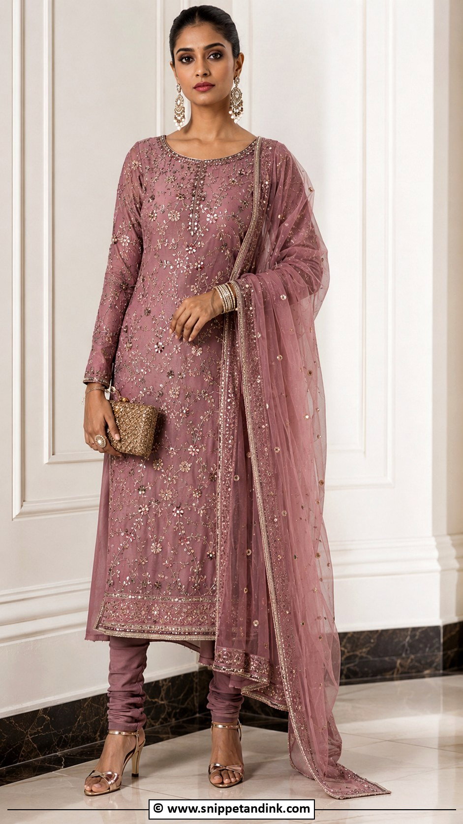 Sabyasachi Net Dupatta Suit - Snippet and Ink - 30 Sabyasachi Suits