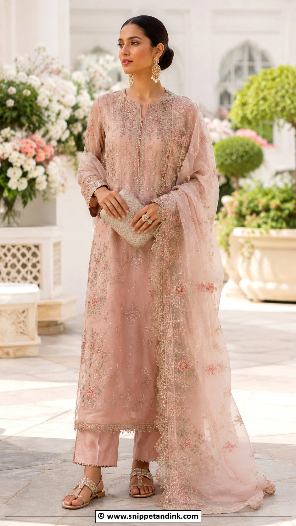 Sabyasachi Organza Dupatta Suit - Snippet and Ink - 30 Sabyasachi Suits