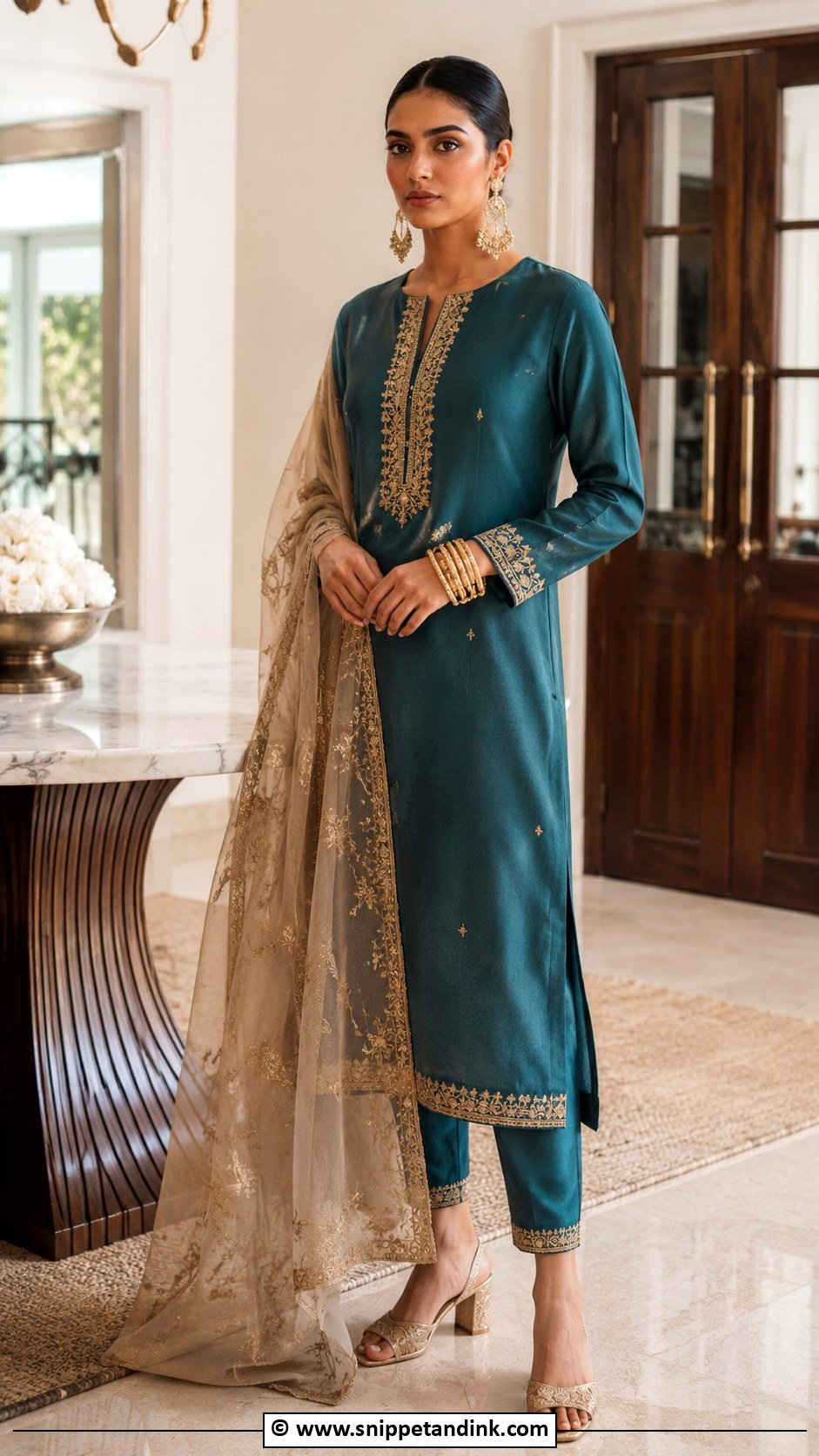 Sabyasachi Silk Kurta Suit - Snippet and Ink - 30 Sabyasachi Suits